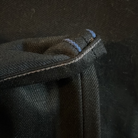 Lee 101 Rider 13 oz Black Selvedge Denim Jean - Picture 13 of 16